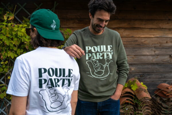 Sweat poule party unisexe