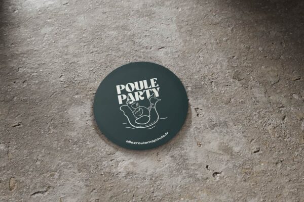 stickers poule party